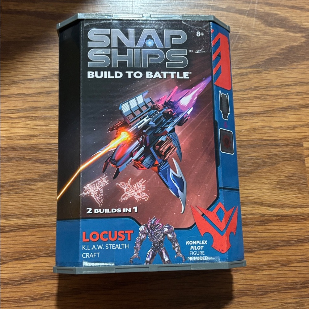Snap Ships Locust KLAW Stealth Craft. BNIB.